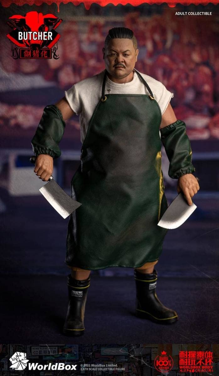 WorldBox 1/6 ダウンタウン 肉屋 ブッチャー AT033 Amazon.co.jp: WorldBox 1/6 ダウンタウン 肉屋ブッチャーAT033